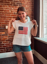 Load image into Gallery viewer, Stars &amp; Stripes Knit Top