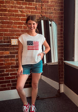 Load image into Gallery viewer, Stars &amp; Stripes Knit Top