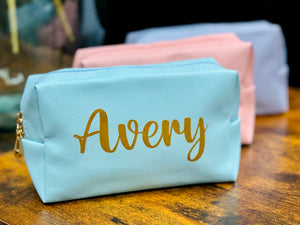 Personalized Cosmetic Bag - Southern Grace Shoppe
