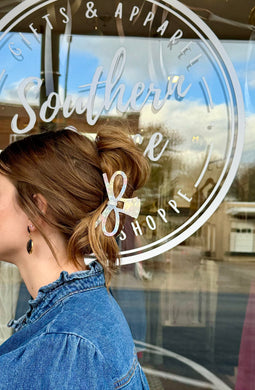 Claw Clip - Iridescent Bow