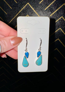 Authentic Turquoise Teardrop Earrings - Southern Grace Shoppe