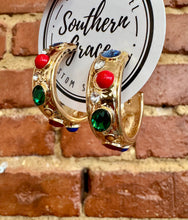 Load image into Gallery viewer, Julietta Hoop Earrings