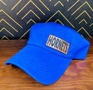 SGS Custom Gifts | Hornets Leather Patch Hat - Southern Grace Shoppe