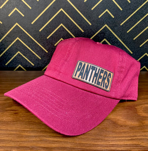 SGS Custom Gifts | Siloam Springs Panthers Leather Patch Hat - Southern Grace Shoppe