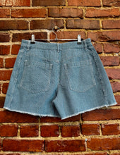 Load image into Gallery viewer, Pinstripe Denim Shorts - Southern Grace Shoppe