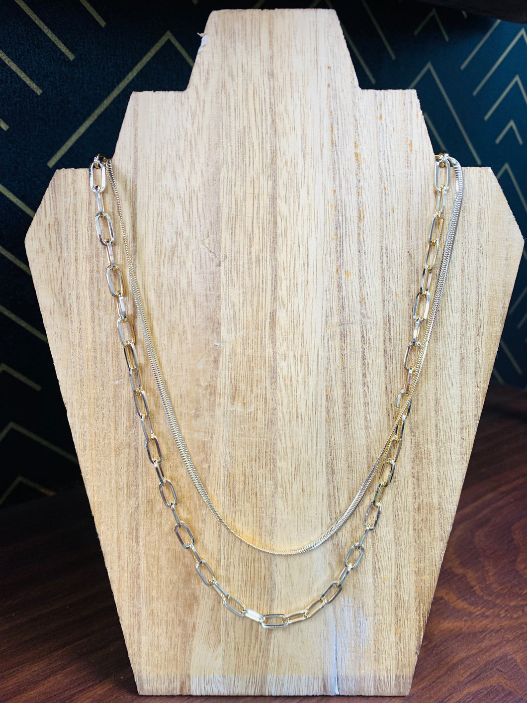 Gold Sha Necklace - Southern Grace Shoppe