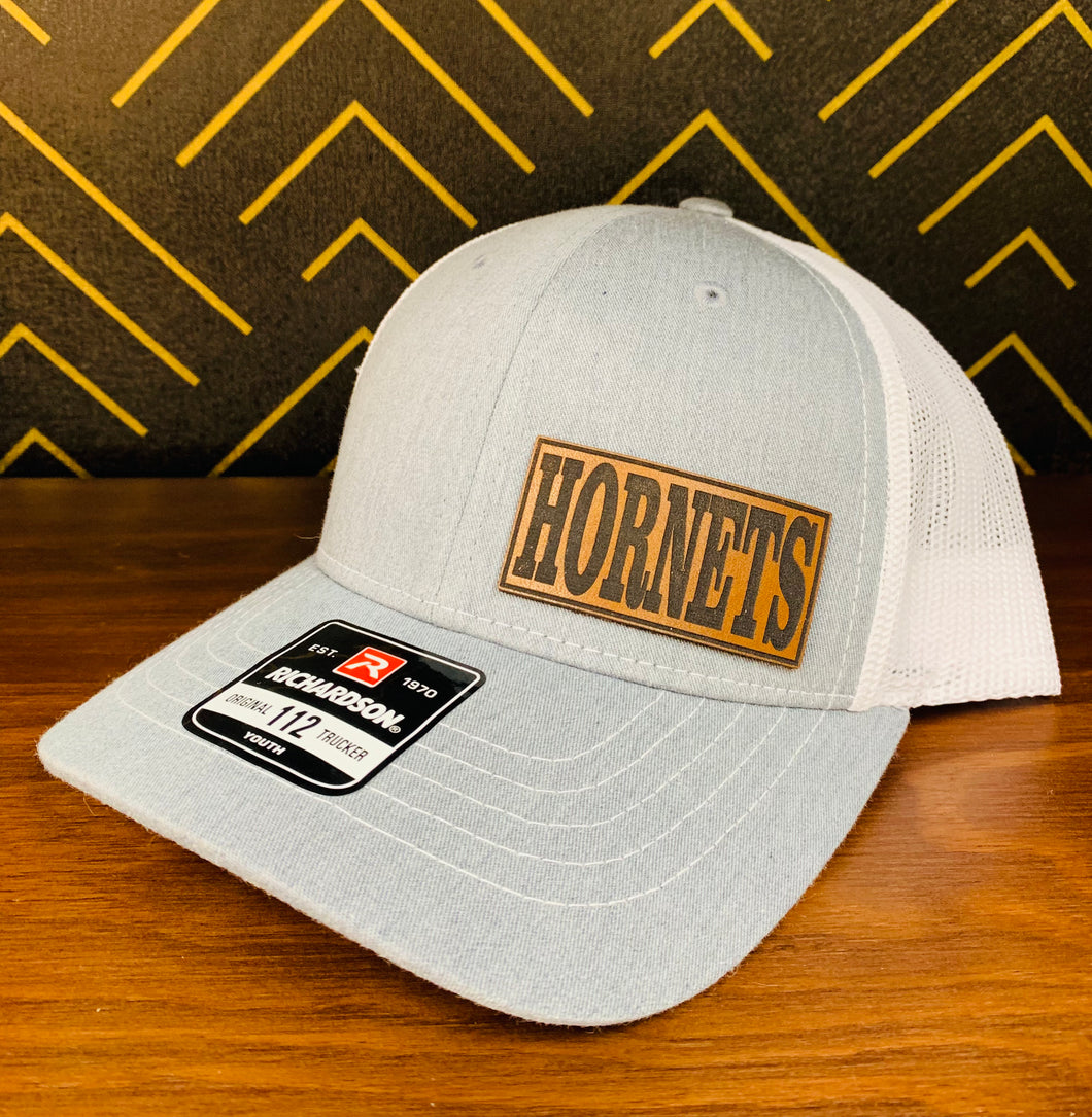 SGS Custom Gifts | Hornets Leather Patch Youth Hat - Southern Grace Shoppe