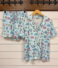 Load image into Gallery viewer, Lucky Cowgirl PJ Set - Southern Grace Shoppe