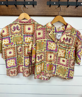 The Paisley Button Up - Southern Grace Shoppe