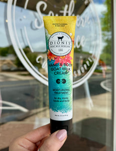 Dionis Water Flowers & Sea Salt - Hand & Body Lotion 3.3oz - Southern Grace Shoppe