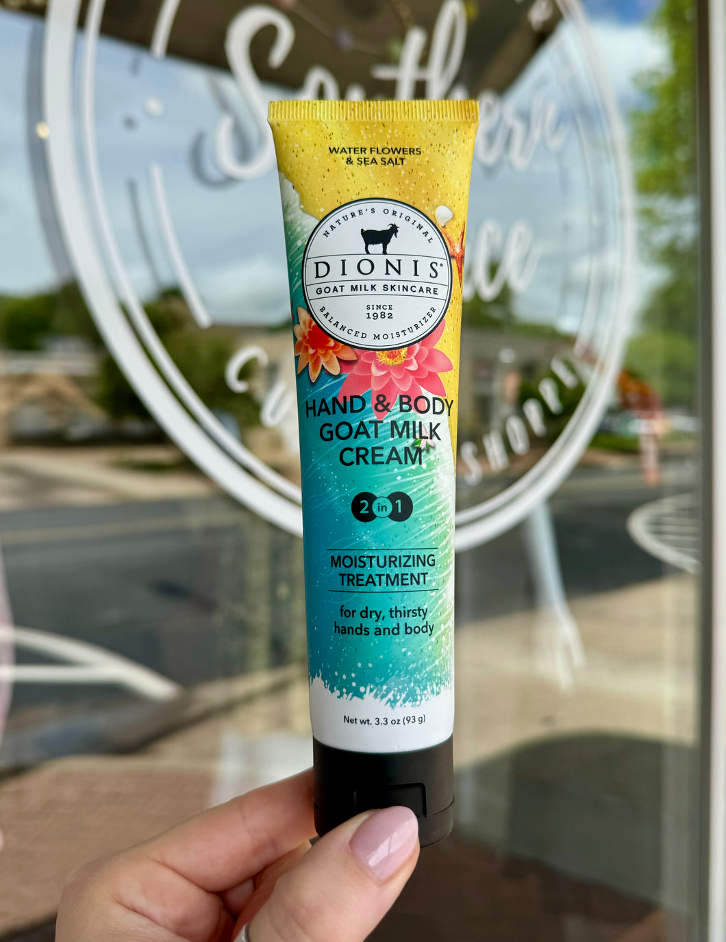 Dionis Water Flowers & Sea Salt - Hand & Body Lotion 3.3oz - Southern Grace Shoppe
