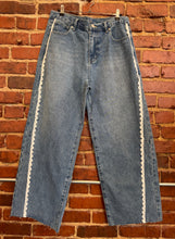 Load image into Gallery viewer, The Lace Denim Jeans