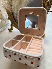 Load image into Gallery viewer, Polka Dot Jewelry Box - Travel