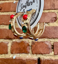 Load image into Gallery viewer, Julietta Hoop Earrings
