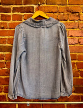 Load image into Gallery viewer, Wendy Darling Denim Blouse
