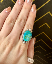 Load image into Gallery viewer, Turquoise Rope Cuff Ring - Southern Grace Shoppe