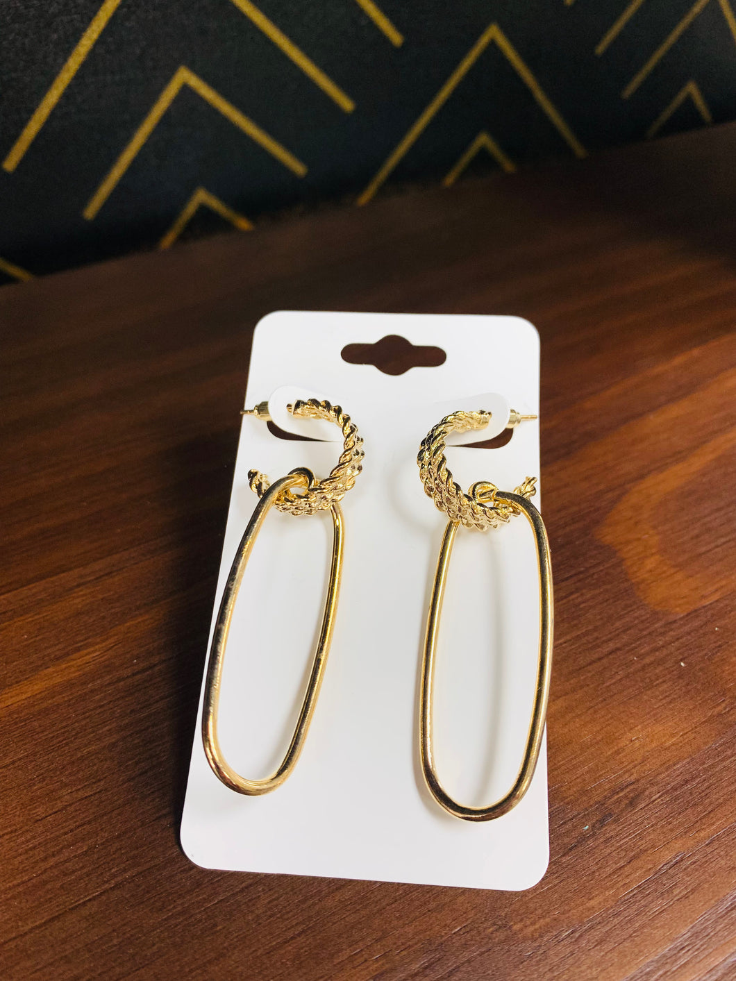 Gold Ava Earrings - Southern Grace Shoppe