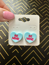 Load image into Gallery viewer, Be Mine Heart Earrings - Southern Grace Shoppe