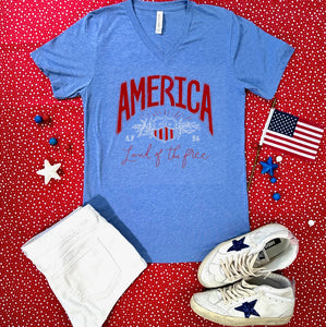 Land of the Free Tee - Southern Grace Shoppe