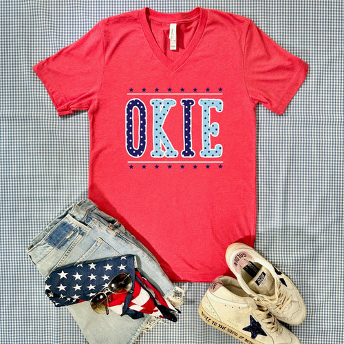 Red Okie Tee - Southern Grace Shoppe