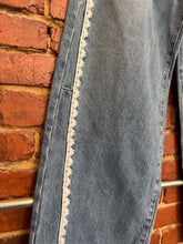 Load image into Gallery viewer, The Lace Denim Jeans