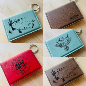 SGS Custom Gifts | Personalized Keychain Wallets - Southern Grace Shoppe