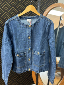 Ella Denim Jacket - Southern Grace Shoppe