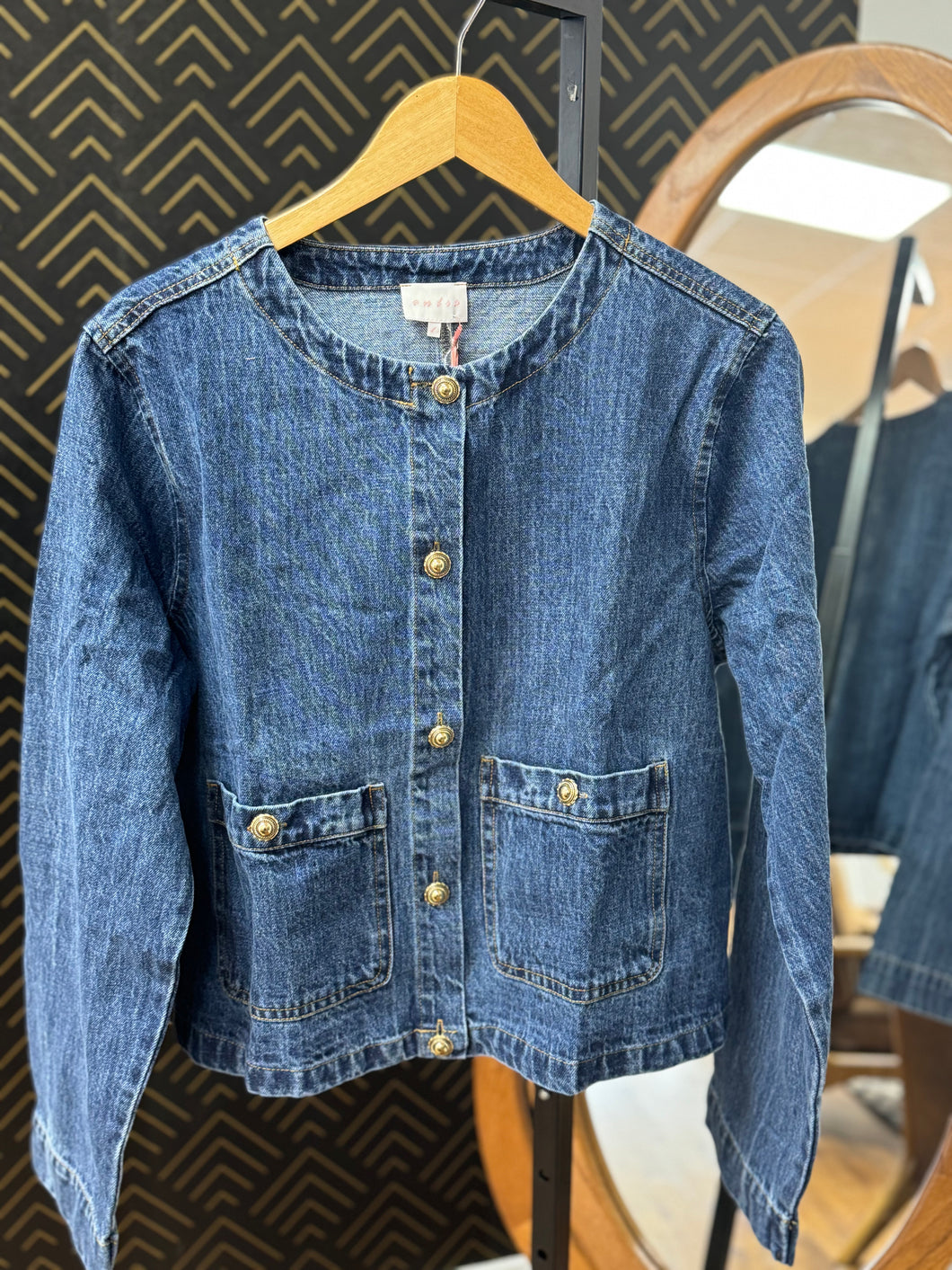 Ella Denim Jacket - Southern Grace Shoppe