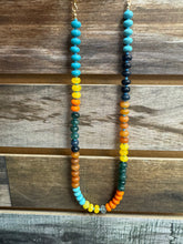 Load image into Gallery viewer, Color Block Beaded Necklace - Southern Grace Shoppe