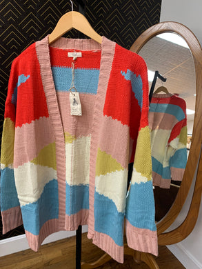 Multi-Color Cardigan - Southern Grace Shoppe