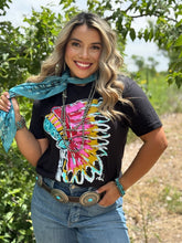 Load image into Gallery viewer, Callie Ann Stelter Pink Headdress Tee - Southern Grace Shoppe