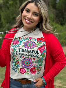 Thankful & Grateful Tee and Sweatshirt - Southern Grace Shoppe