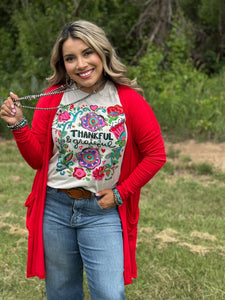 Thankful & Grateful Tee and Sweatshirt - Southern Grace Shoppe