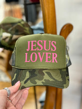 Load image into Gallery viewer, Jesus Lover Trucker Hat - Southern Grace Shoppe