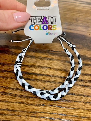 Gameday Braided Bracelet - Southern Grace Shoppe