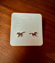 Load image into Gallery viewer, Horse Stud Earrings- Sterling Silver - Southern Grace Shoppe