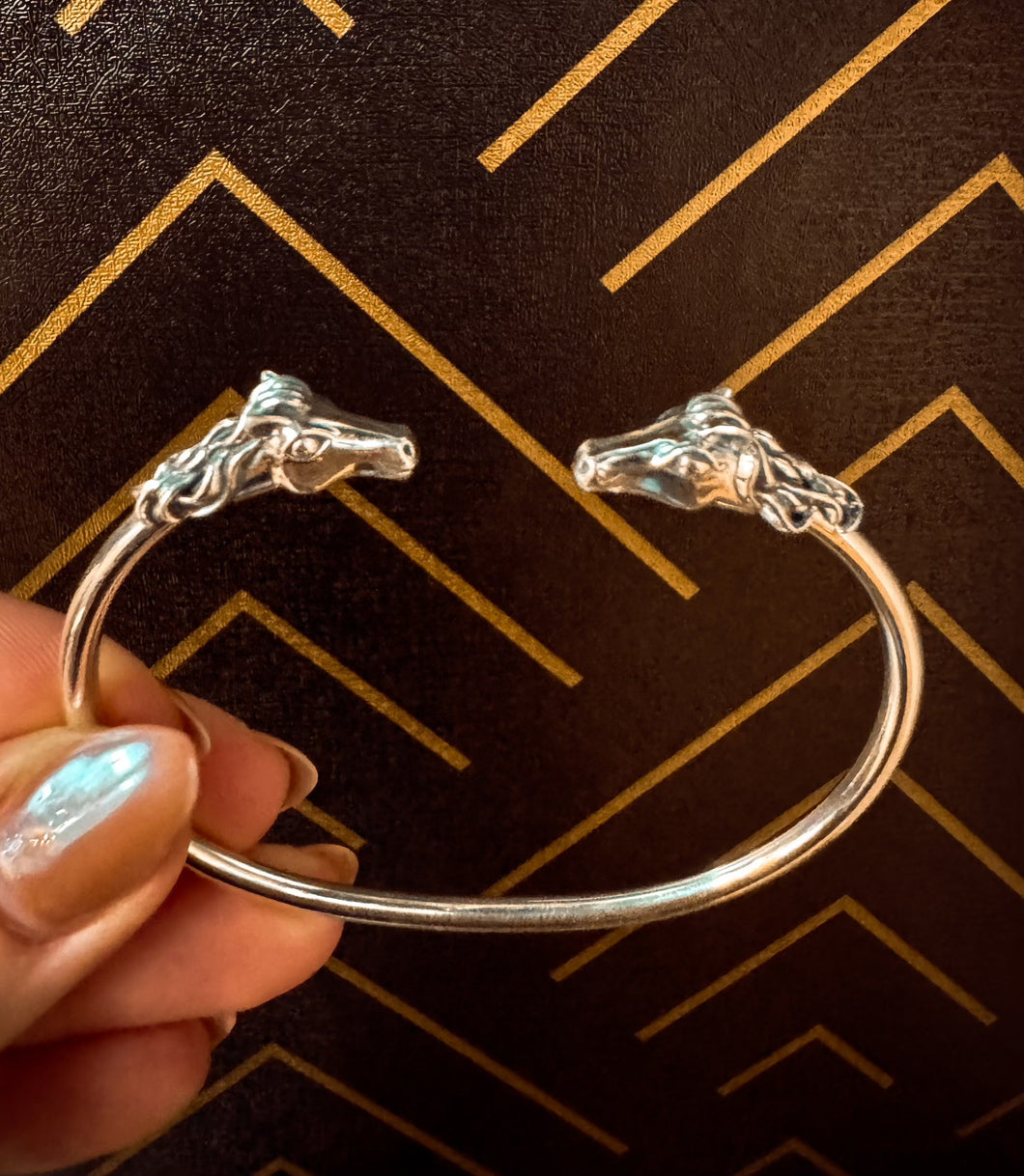 Horse Head Flex Cuff - Southern Grace Shoppe