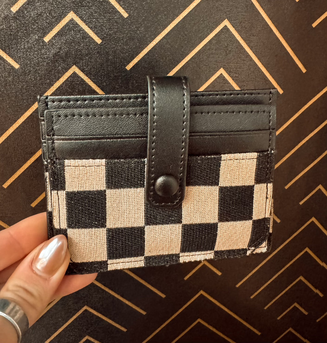 Checkmate Wallet - Southern Grace Shoppe