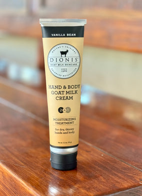 Dionis Hand & Body Cream - 3.3oz - Vanilla Bean