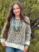 Load image into Gallery viewer, Mendy Leopard Sweatshirt - Southern Grace Shoppe