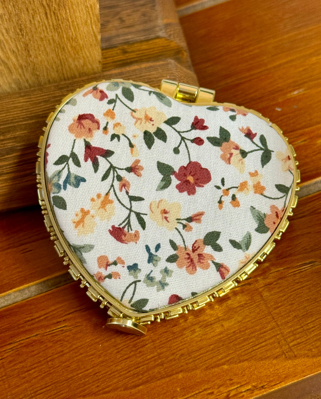 Heart Pocket Mirror