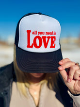 Load image into Gallery viewer, All You Need is Love Trucker Cap - Southern Grace Shoppe