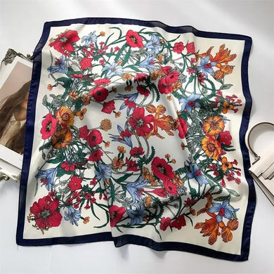 Scarf - Vibrant Florals - Southern Grace Shoppe