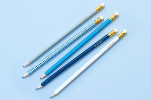 Taylor Elliott Designs | Blue Gingham Pencil Set - Southern Grace Shoppe