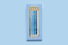 Load image into Gallery viewer, Taylor Elliott Designs | Blue Gingham Pencil Set - Southern Grace Shoppe