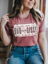 Load image into Gallery viewer, Bud Loves Sissy | Southern T-Shirt | Ruby’s Rubbish® - Southern Grace Shoppe
