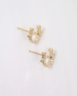 Haney Horseshoe Earrings - Southern Grace Shoppe