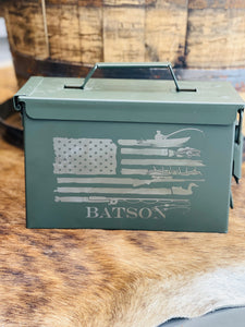 Southern Grace Customs | Personalized Ammo Can - Southern Grace Shoppe