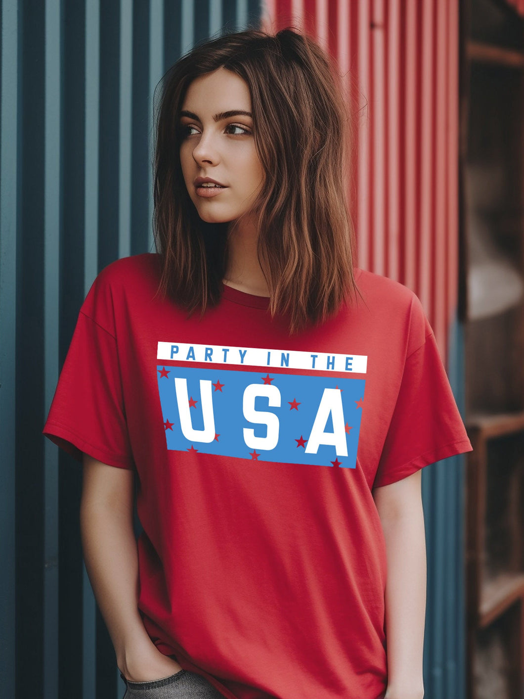 Party in the U.S.A. | Funny T-Shirt | Ruby’s Rubbish® - Southern Grace Shoppe