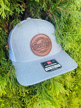 Load image into Gallery viewer, SGS Custom Gifts | Siloam Springs Panthers Leather Circle Patch Hat - Southern Grace Shoppe